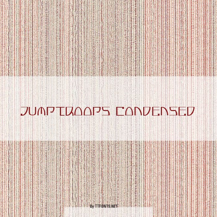 Jumptroops Condensed example